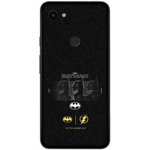 DC Comics The Flash Movie: I am Batman Past to Future Google Pixel 3a Skin